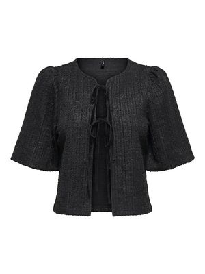 ONLPINJA L/S BALLOON CARDIGAN JRS Black