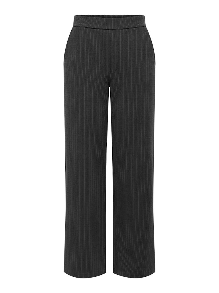JDYDOLORES PANT JRS Dark Grey Melange-PINSTRIPE