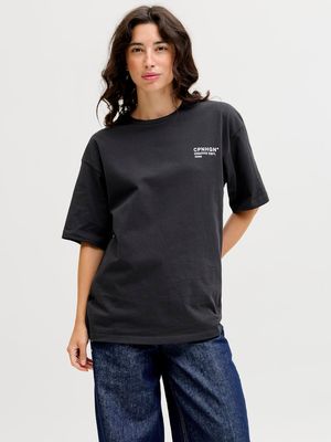 JXMILLOW LOOSE SS TEE JRS SP625 Phantom/CPNHGN NA