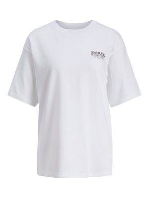 JXMILLOW LOOSE SS TEE JRS SP625 Bright White/20 STUD