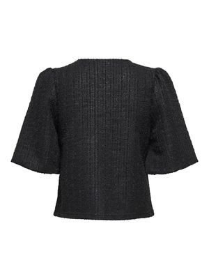 ONLPINJA L/S BALLOON CARDIGAN JRS Black