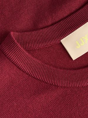 JXLAYLA COMFY SS KNIT NOOS Cabernet