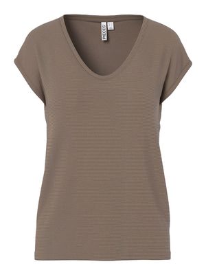 PCBILLO TEE LUREX STRIPES JRS NOOS BC Morel/LUREX GOLD