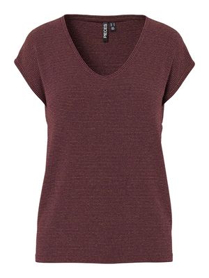 PCBILLO TEE LUREX STRIPES JRS NOOS BC Winetasting/GOLD LUREX