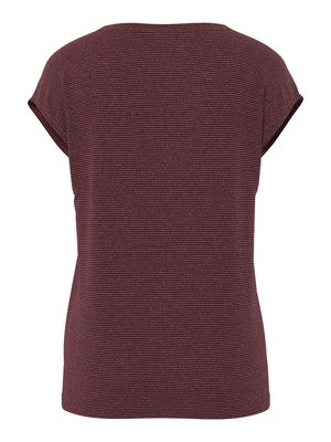 PCBILLO TEE LUREX STRIPES JRS NOOS BC Winetasting/GOLD LUREX