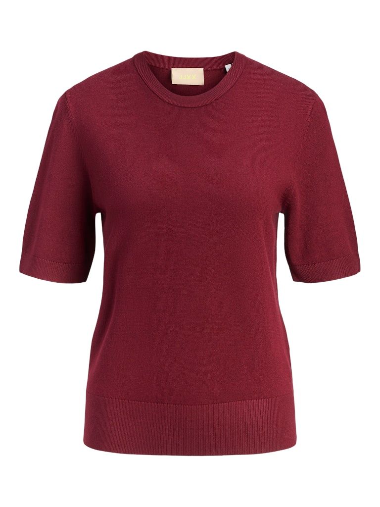 JXLAYLA COMFY SS KNIT NOOS Cabernet