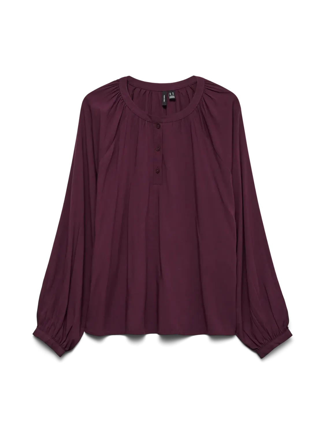 VMBELLA LS PLACKET TOP WVN GA NOOS Winetasting
