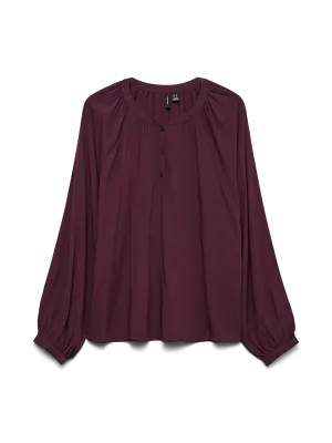 VMBELLA LS PLACKET TOP WVN GA NOOS Winetasting