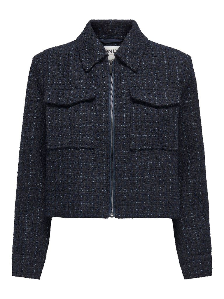 ONLSHONA L/S BOUCLE JACKET TLR Navy Blazer