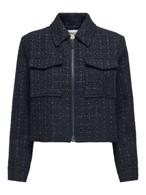 ONLSHONA L/S BOUCLE JACKET TLR Navy Blazer