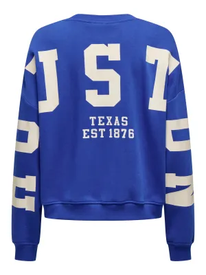 ONLSWEAT L/S BACK/SLEEVE PRINT SWT NOOS Surf the Web/BIRCH H