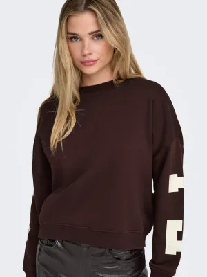 ONLSWEAT L/S BACK/SLEEVE PRINT SWT NOOS Vineyard Wine-BIRCH FLORIDA P