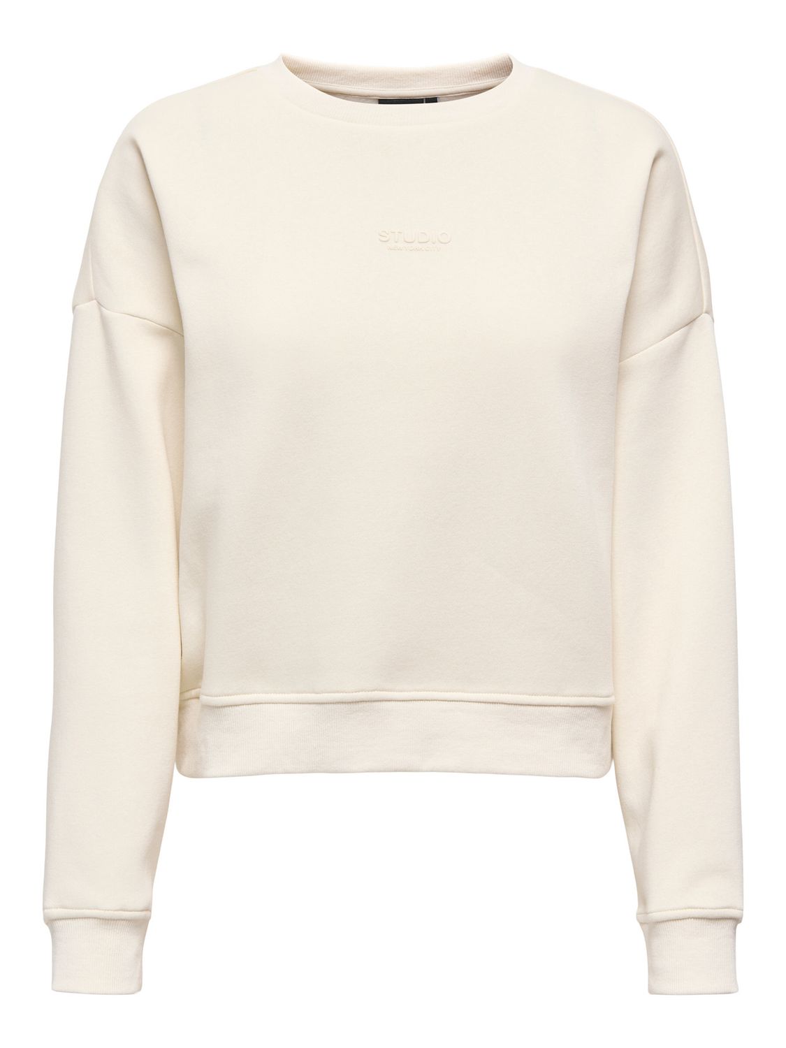 ONLSWEAT LIFE L/S CREW O.SIZE STATE NOOS Birch/STUDIO DTM