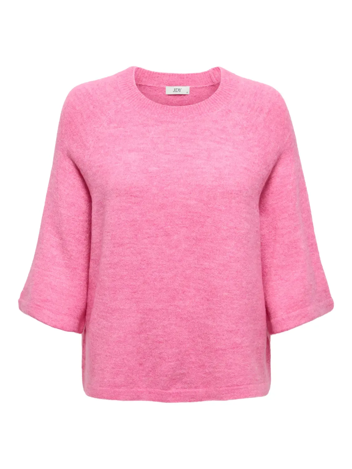 JDYELANORA 3/4 PULLOVER KNT NOOS Pink Cosmos/MELANGE