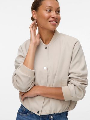 VMMAPLE LS BOMBER JACKET Silver Lining