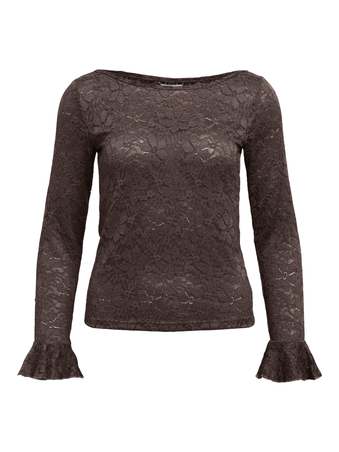 OBJINES L/S SLI TOP E REP Seal Brown