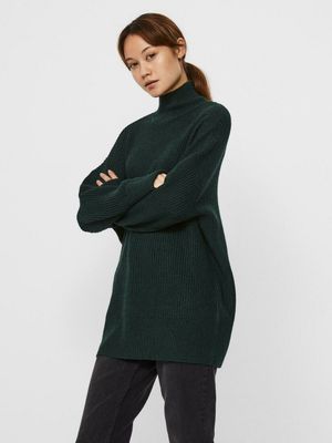 VMRUBERTA LS HIGHNECK BLOUSE GA BF Pine Grove