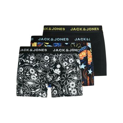 JACSUGAR SKULL TRUNKS 3 PACK. NOOS Black// SLIM