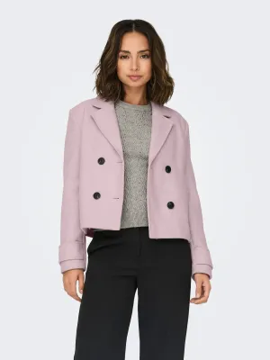 ONLFREJA LIFE SHORT DB JACKET OTW NOOS Deauville Mauve/MELA