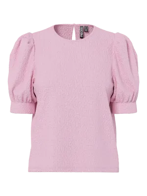PCJAMAL 2/4 O-NECK TOP NOOS JRS BC Roseate Spoonbill