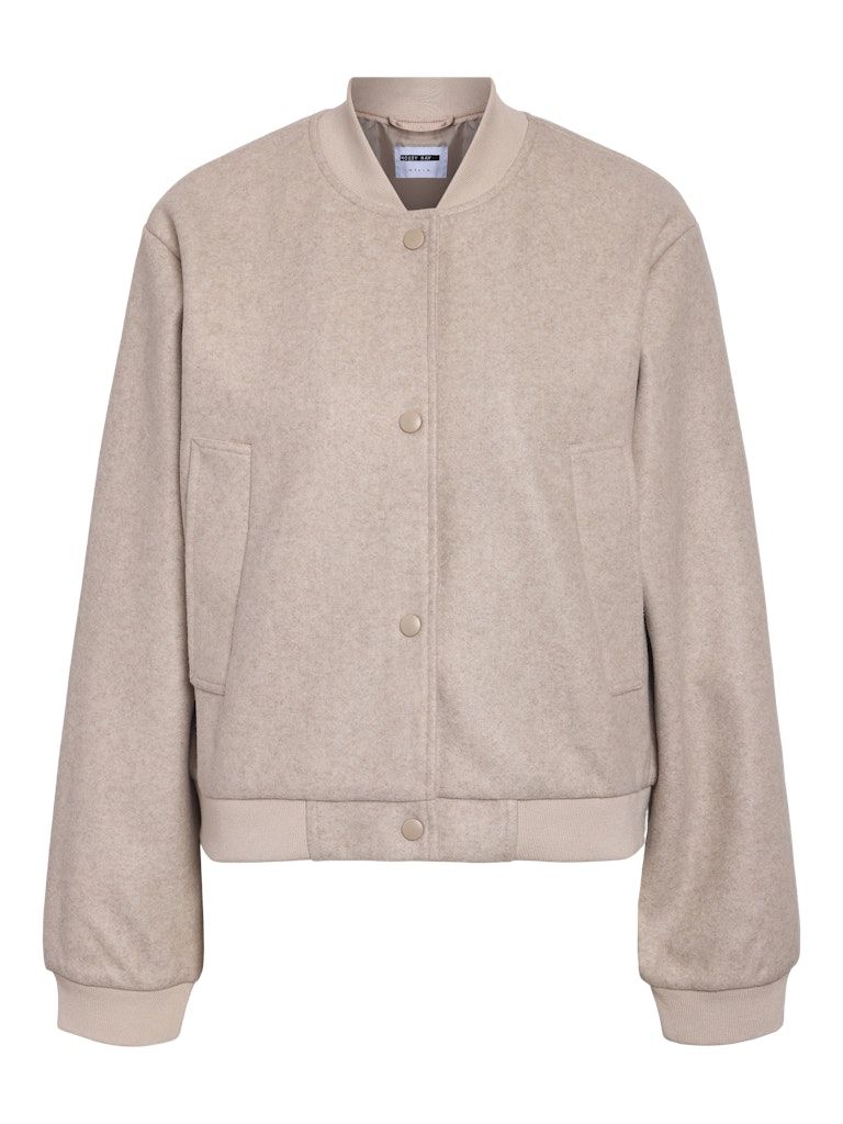 NMEDDI L/S BOMBER JACKET FWD NOOS Silver Lining/MELANG