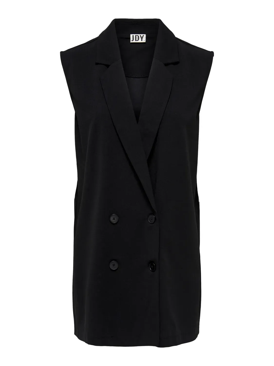 JDYGEGGO LIFE S/L LONG WAISTCOAT JRS Black