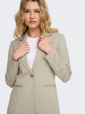 ONLPEACH L/S FIT BLAZER TLR NOOS Pure Cashmere/MELANG