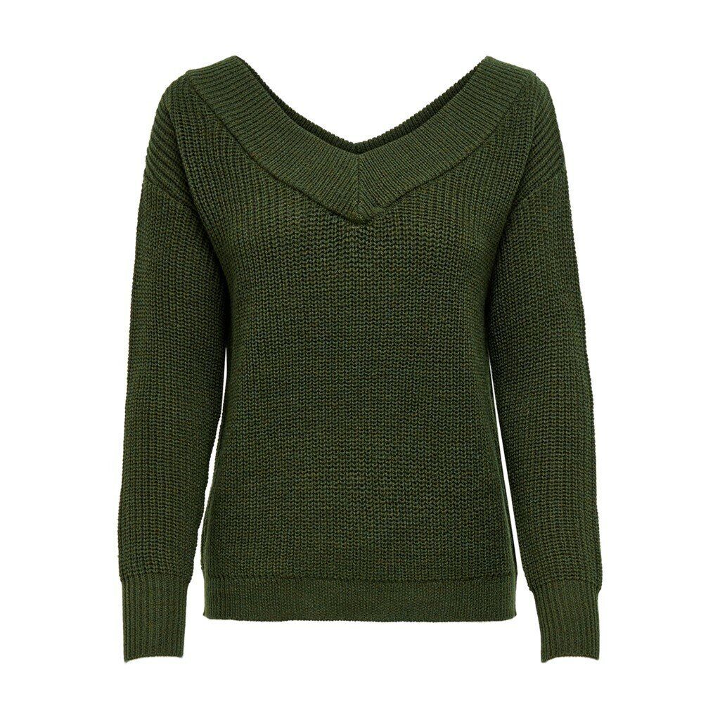 ONLMELTON LIFE L/S PULLOVER KNT NOOS Forest Night