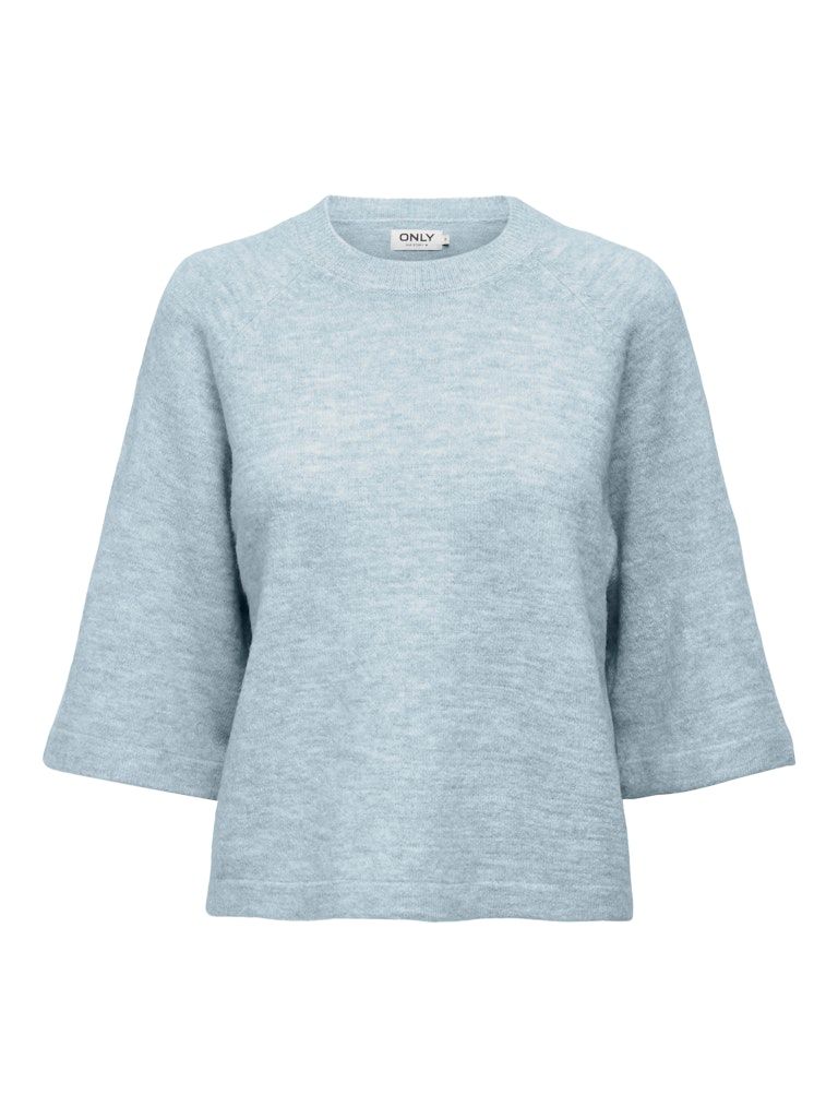 ONLSIMONI 3/4 PULLOVER KNT NOOS Cashmere Blue/MELANG