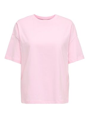 JDYCARLA S/S OVERSIZE T-SHIRT JRS Pink Lady/CHERRY