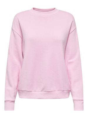 JDYNANNA LIFE L/S TEXT SWEAT JRS DIA Pink Lady/CHERRY BAC