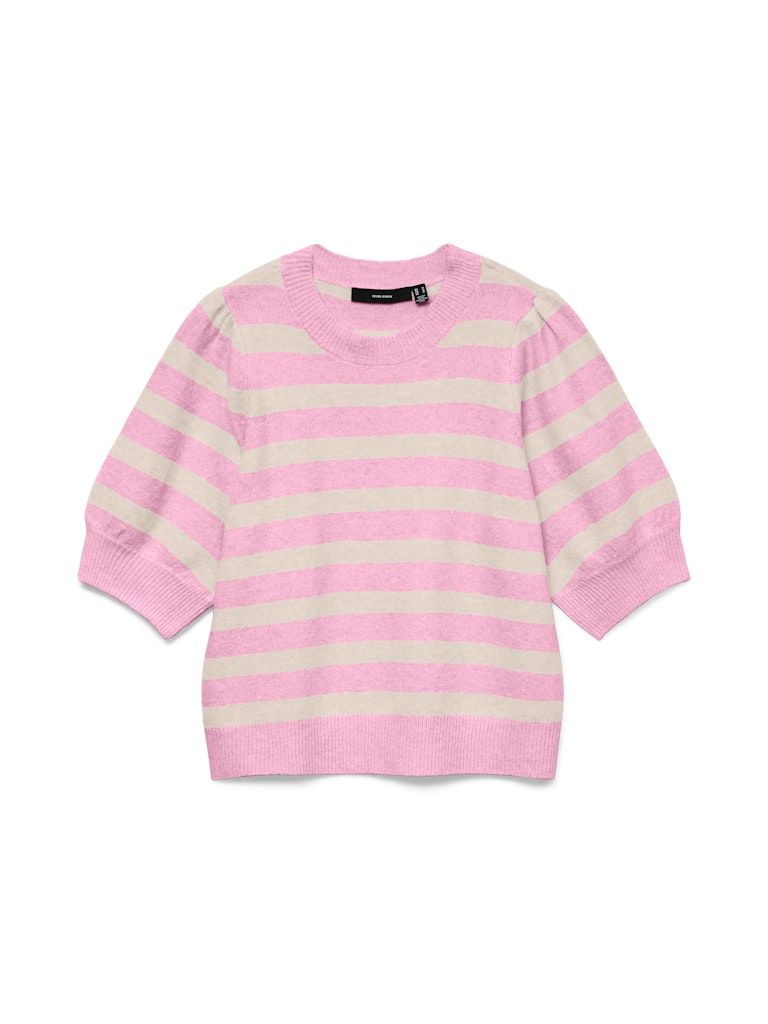 VMDOFFY 2/4 O-NECK PULLOVER GA NOOS Bonbon/BIRCH