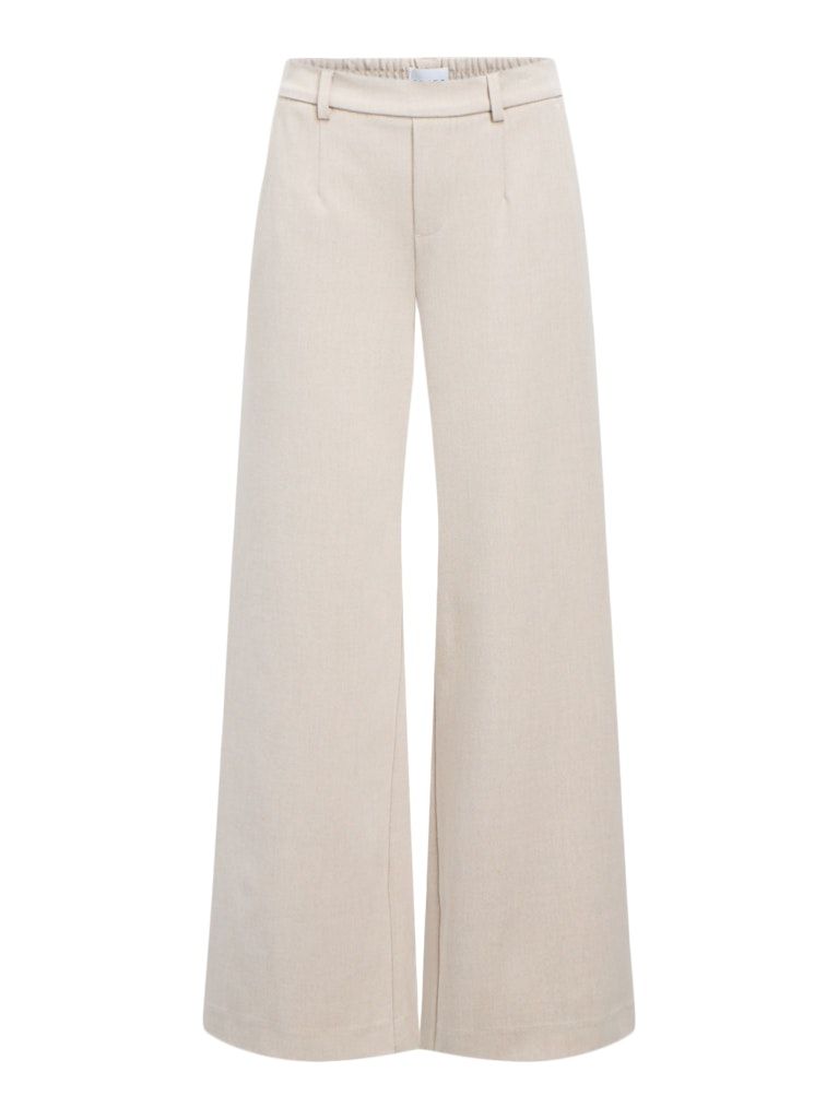 OBJLISA WIDE PANT NOOS Humus-Melange