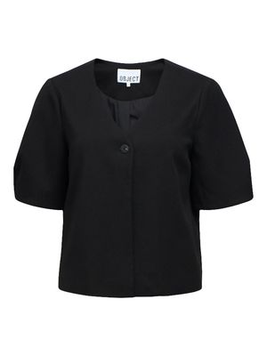 OBJLISA S/S RE TOP NOOS Black
