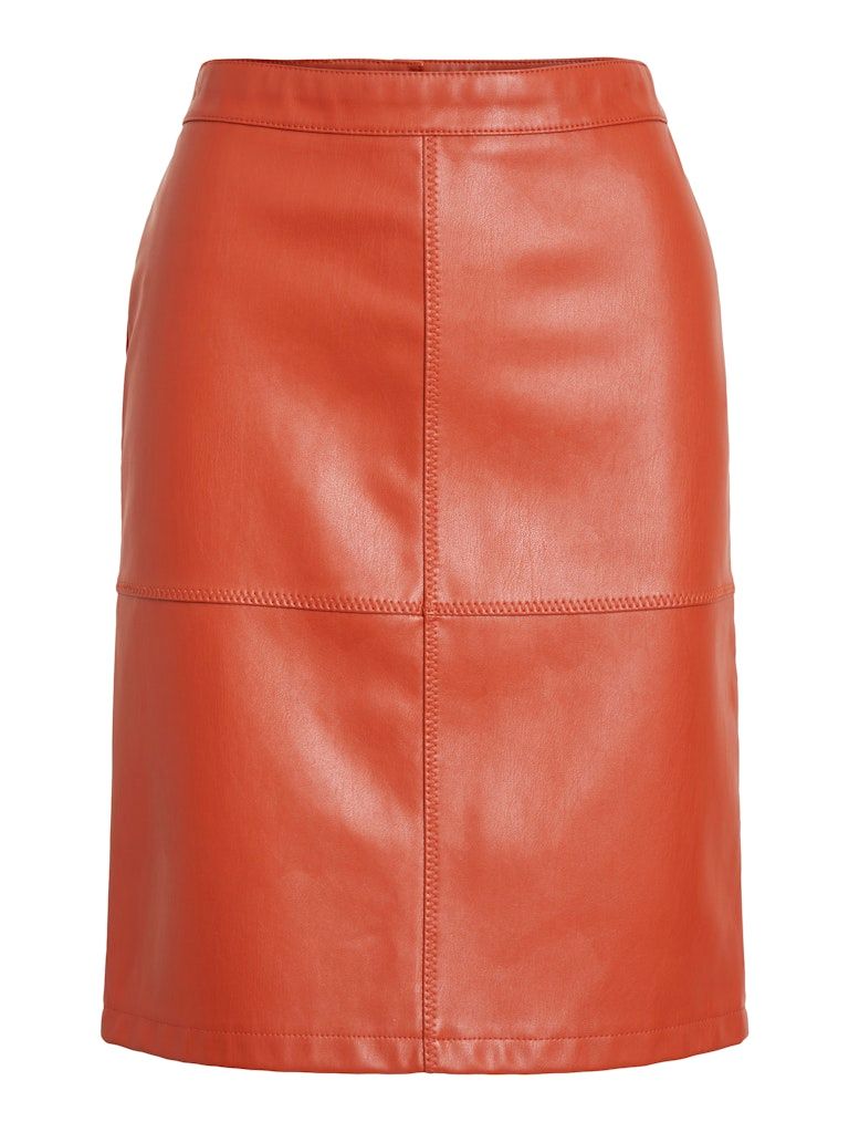 VIPEN NEW COATED SKIRT - NOOS Ketchup