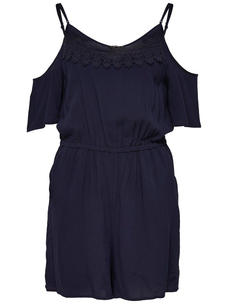 ONLTINA STRAP PLAYSUIT WVN Nightshade