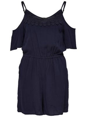 ONLTINA STRAP PLAYSUIT WVN Nightshade