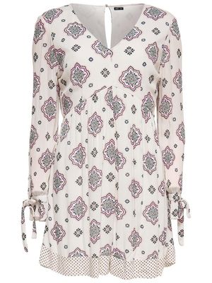 ONLMARIKA L/S PLAYSUIT WVN Nightshade