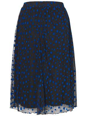PCSANDIE MW MIDI SKIRT BlacK