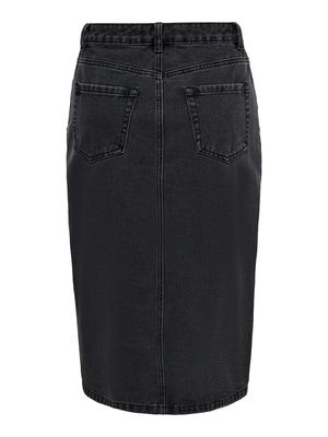 JDYJANE MID SKIRT BLACK DNM Black Denim