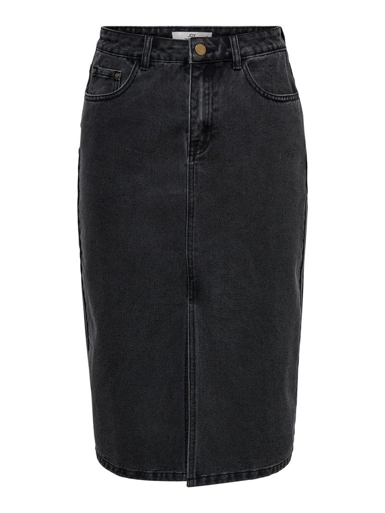 JDYJANE MID SKIRT BLACK DNM Black Denim