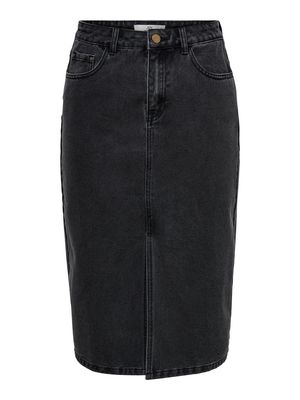 JDYJANE MID SKIRT BLACK DNM Black Denim