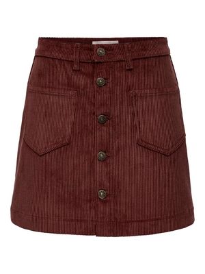 ONLAMAZING GLOBAL HW CORD SKIRT PNT NOOS Coffee Bean