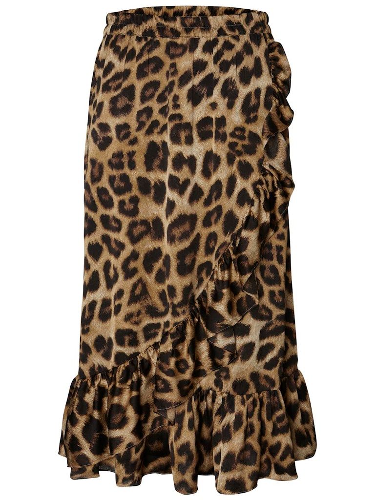 PCMARINE HW SKIRT JIT Black/LEO