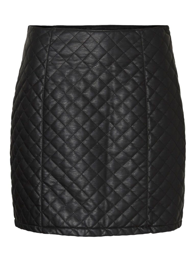 VMDIAMOND SHORT HW COATED SKIRT Black