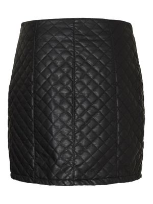 VMDIAMOND SHORT HW COATED SKIRT Black