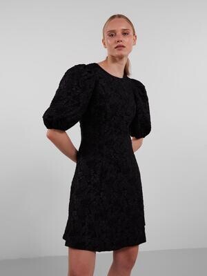 PCALIMA SS SHORT DRESS Black
