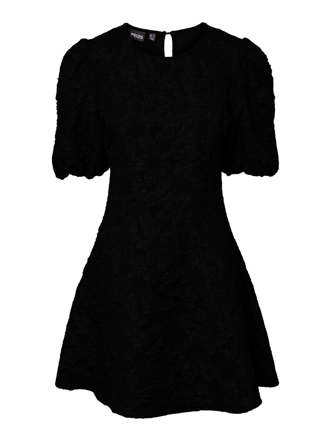 PCALIMA SS SHORT DRESS Black