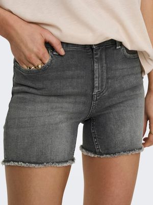 ONLBLUSH MID SK DNM SHORTS NOOS Medium Grey Denim