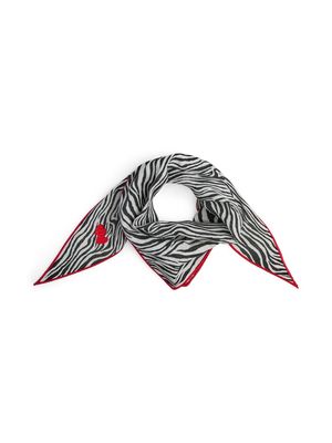 PCANINA SMALL SCARF BC High Risk Red-ZEBRA